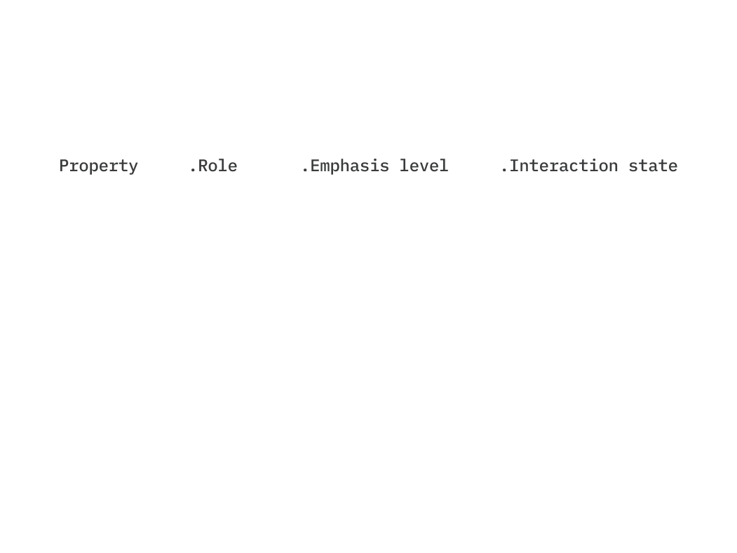 Design token foundation