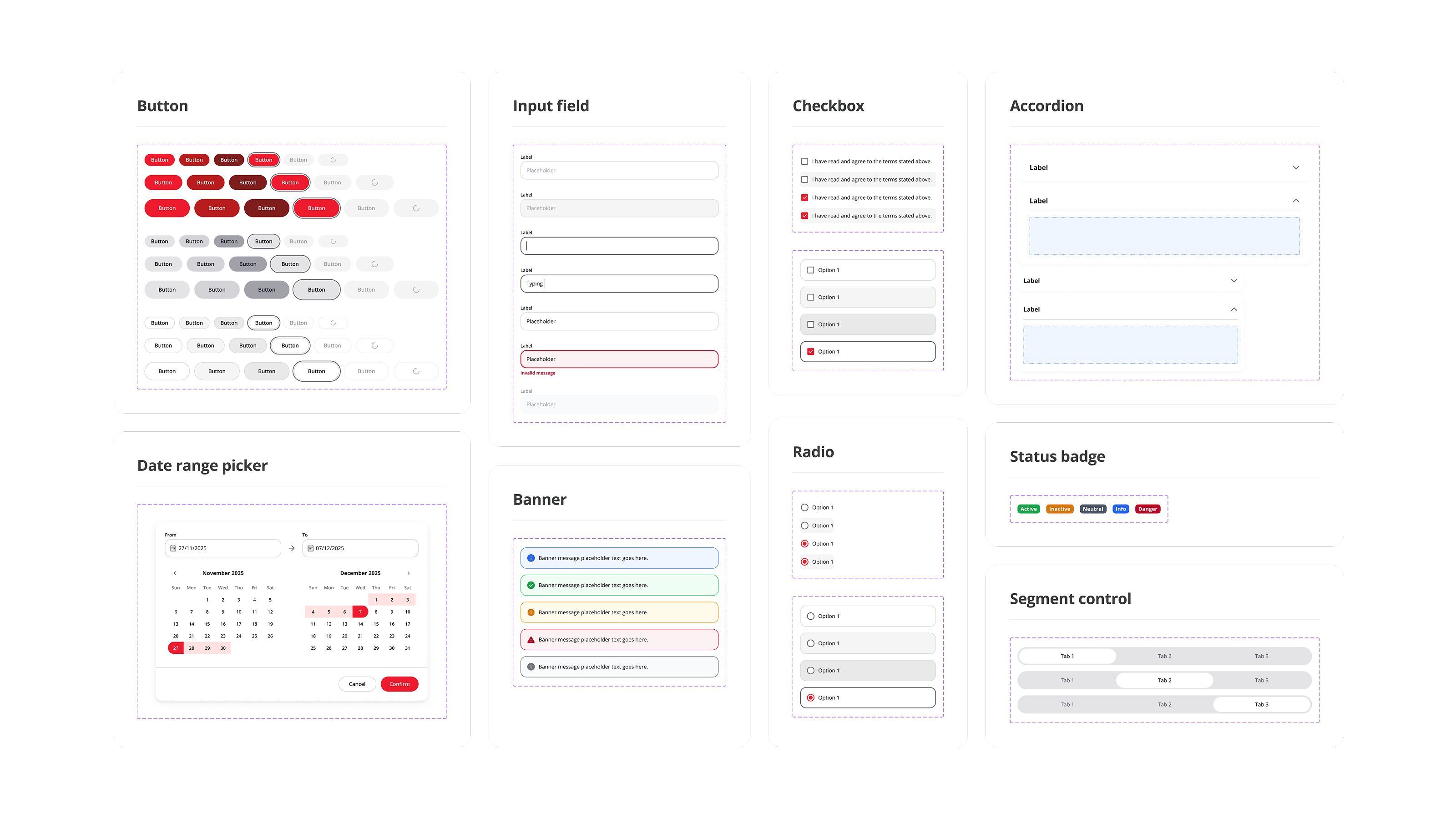 PRU design system hero visual