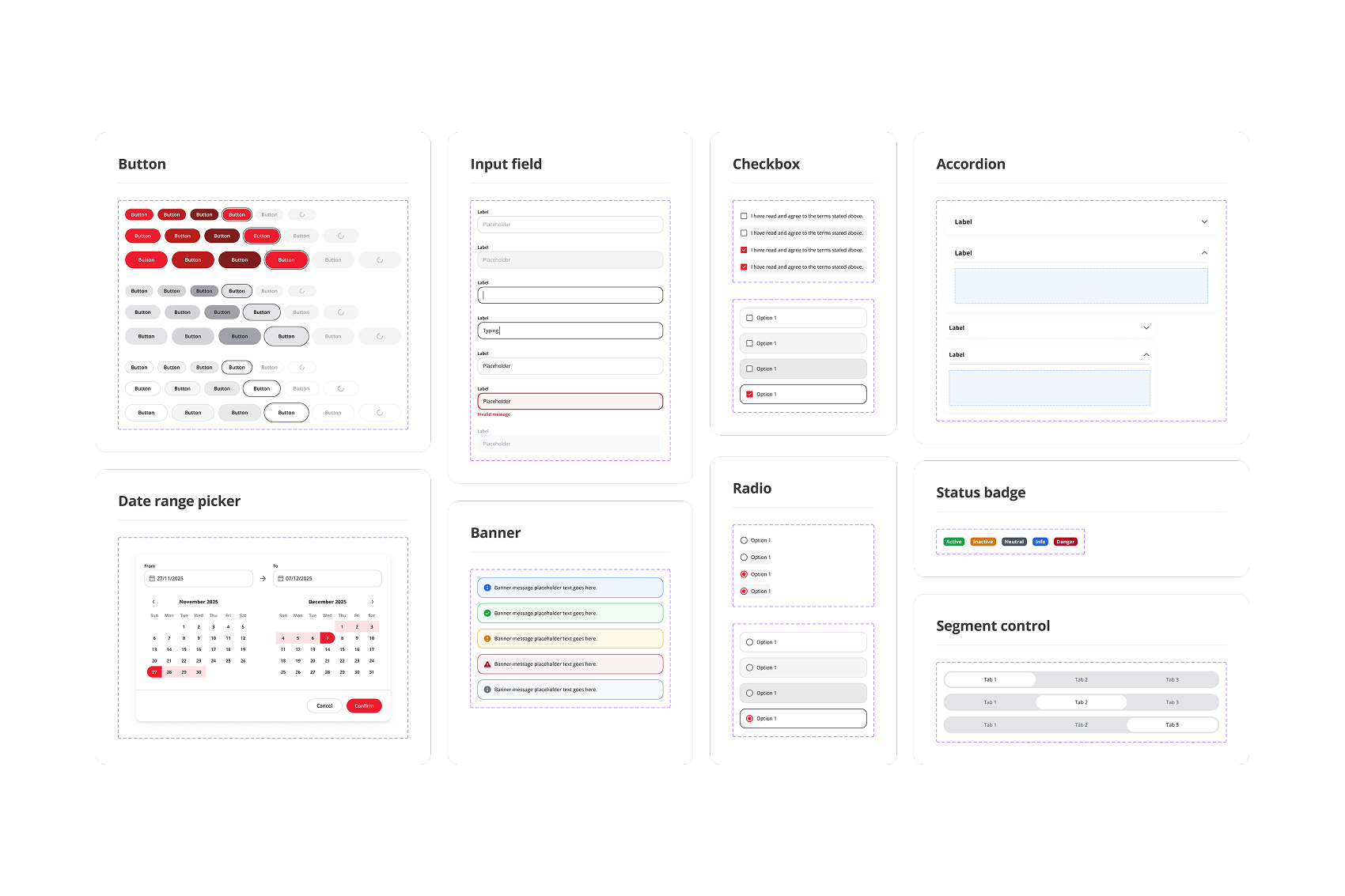 PRU core component library