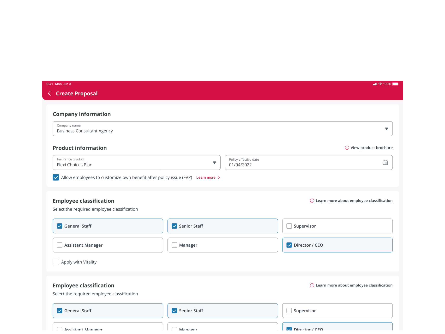 Redesigned proposal generator with annotated improvements