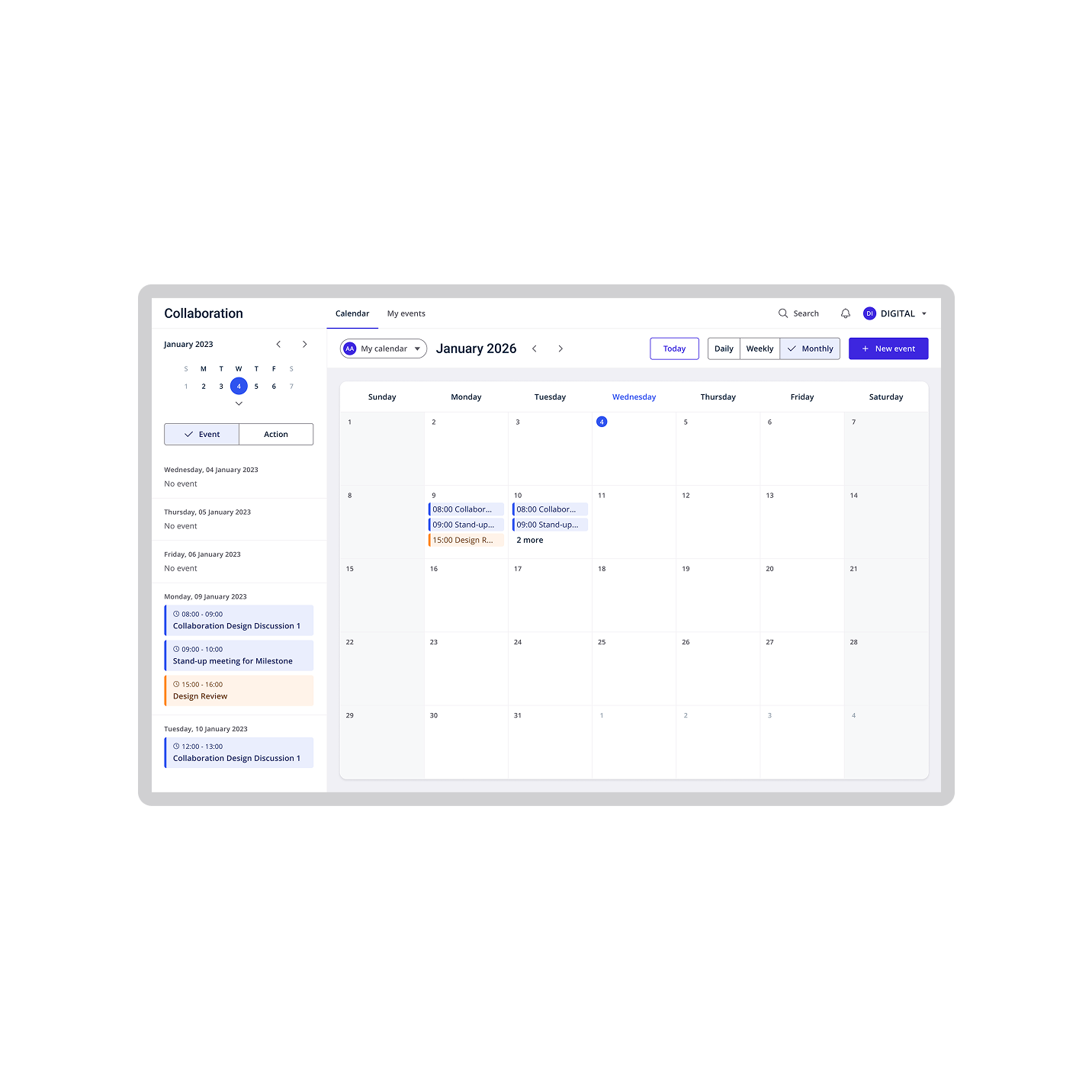 Team collaboration portal