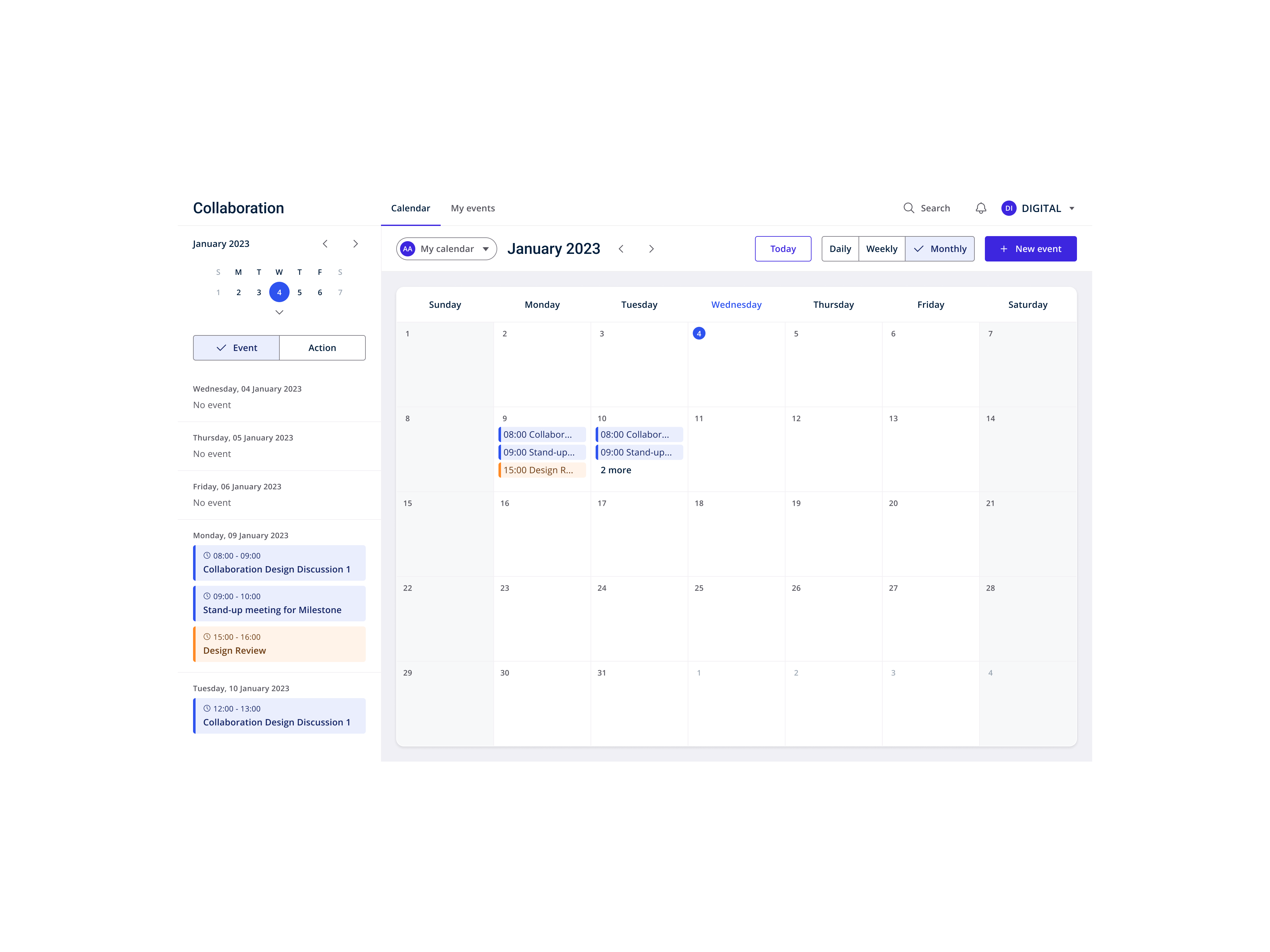 Team collaboration portal