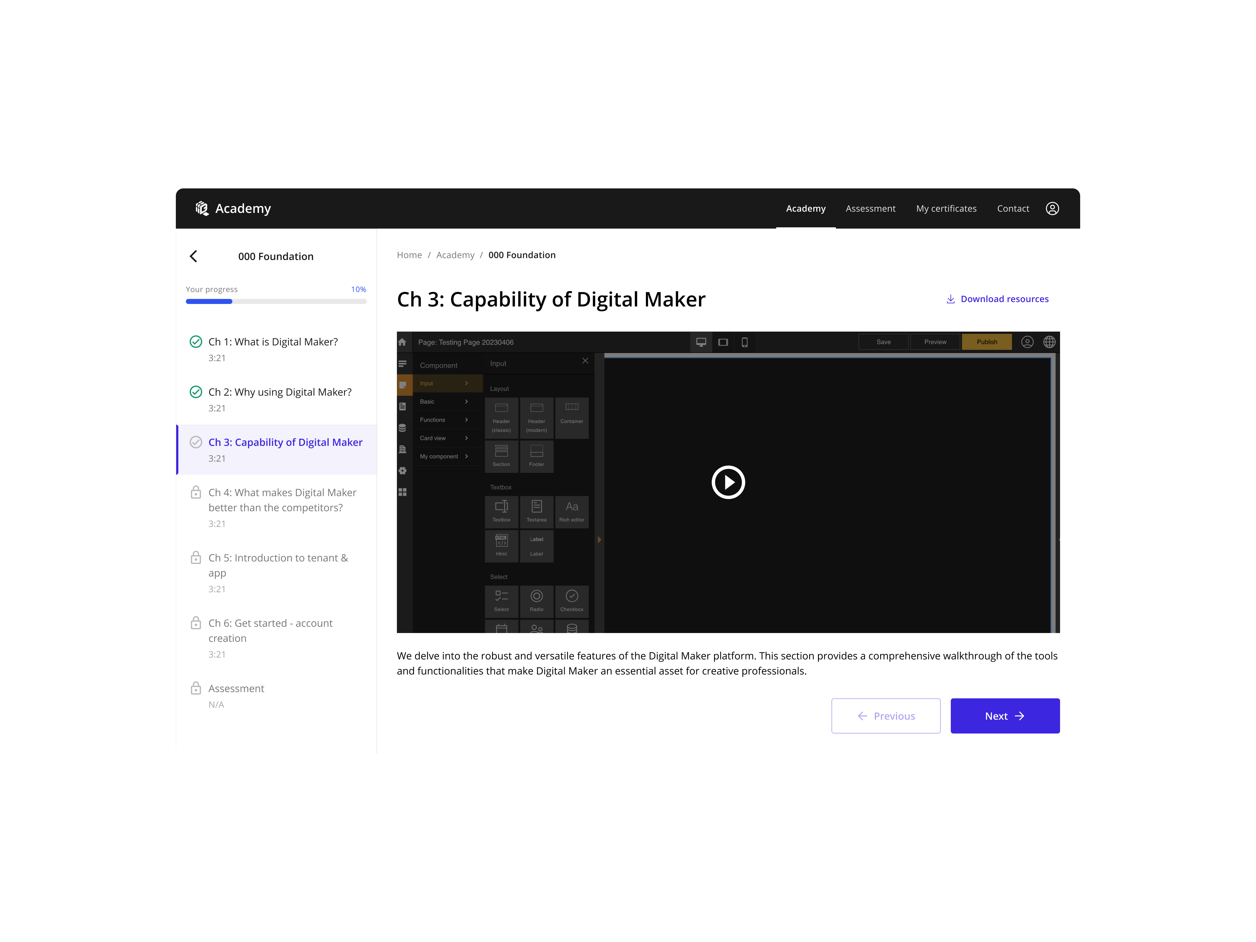 Digital maker academy