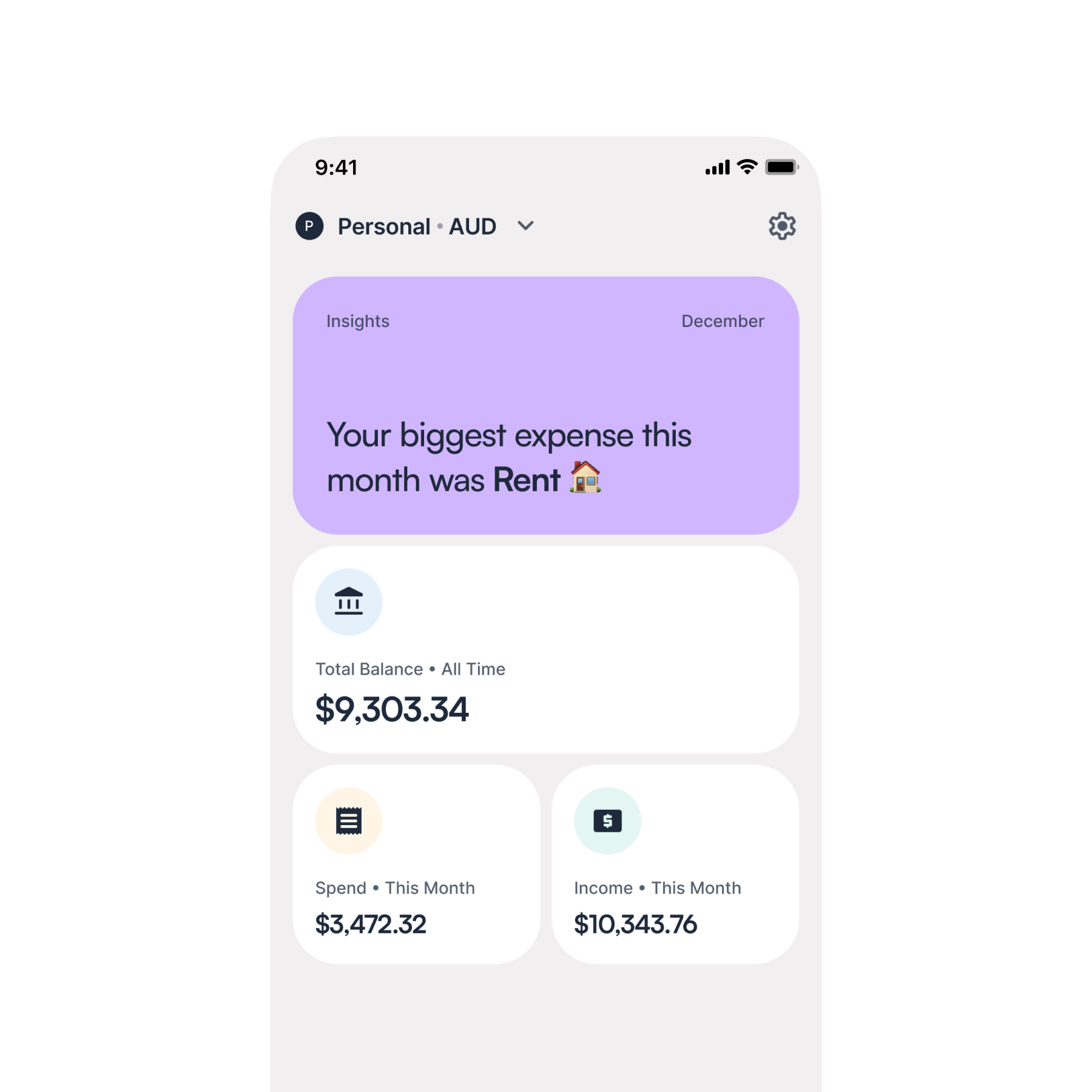 Balance expense tracking app overview