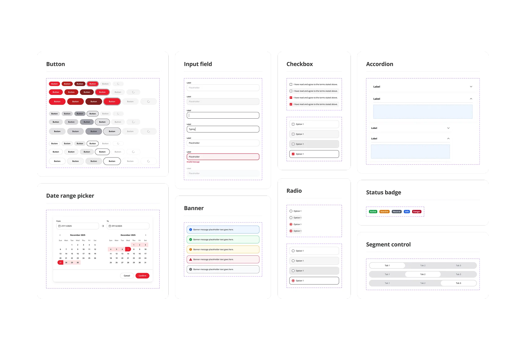 PRU core component library